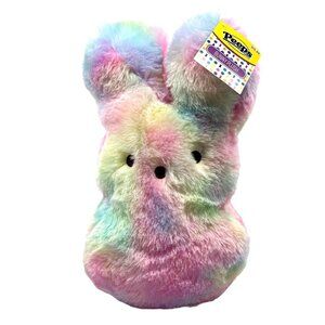 Peeps Easter Tie Dye Bunny 14” Plush Pastel Just Born‎ Animal Adventure